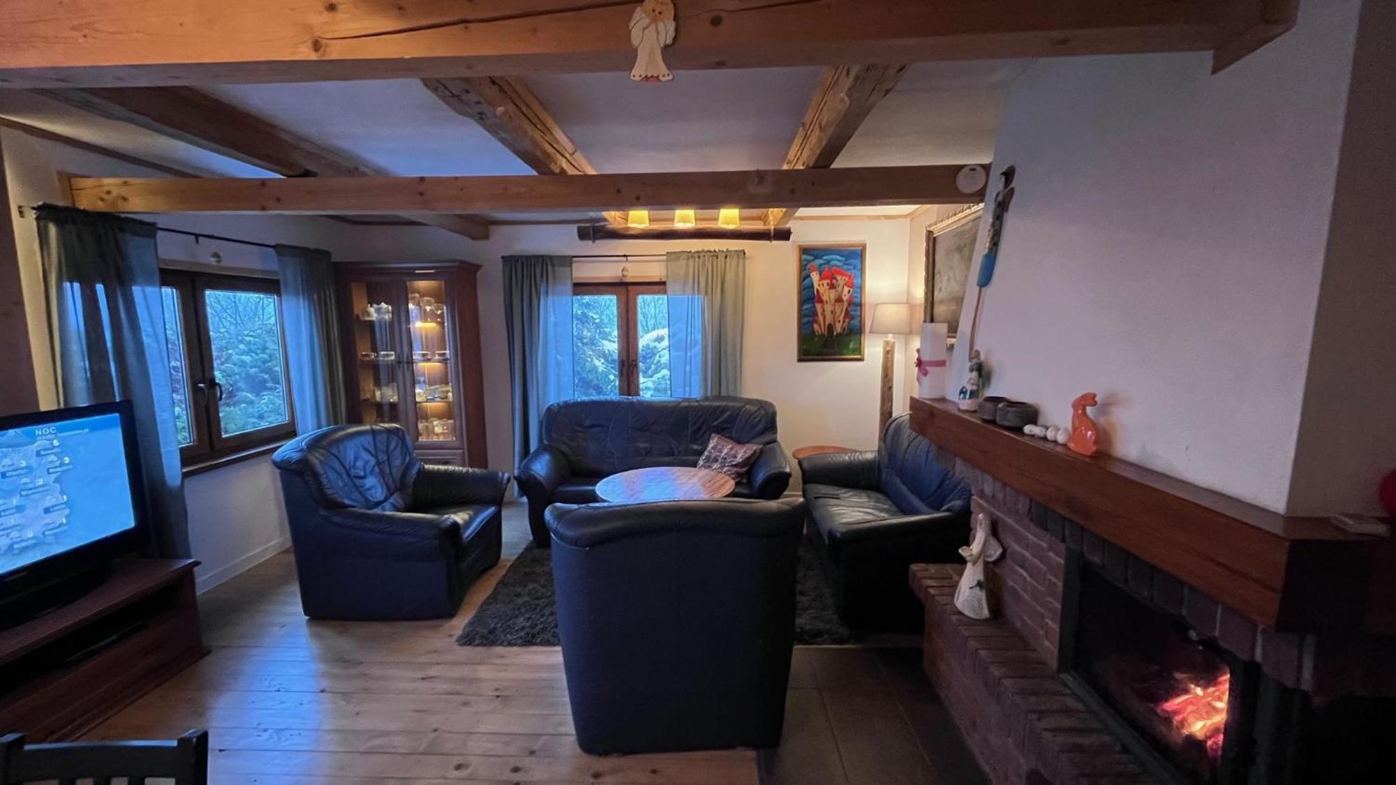 Dom Grabowa Z Sauna I Podgrzewanym Basenem Gilowice  Ngoại thất bức ảnh