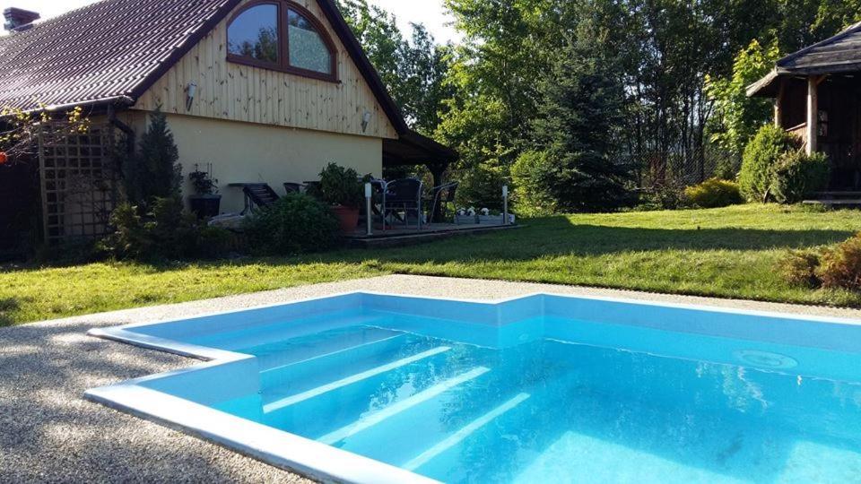 Dom Grabowa Z Sauna I Podgrzewanym Basenem Gilowice  Ngoại thất bức ảnh